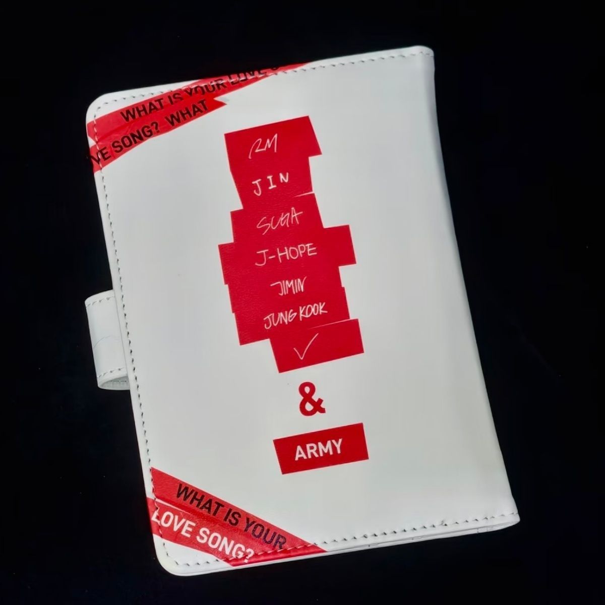 BTS ファッションパスポートホルダー ポータブルレザー旅行 - Index Card Holder のレビューと価格