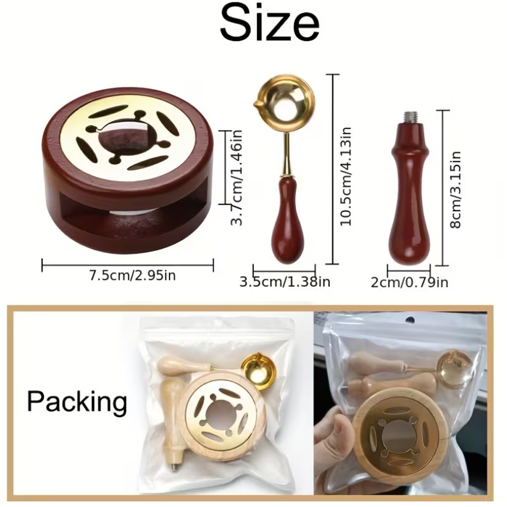 カスタムワックスシールスタンプキット、パーソナライズされたワ - Wax Seal Stamp Set のレビューと価格