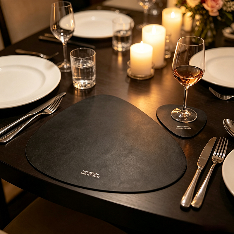 2/4/8/12個入り、拭き取り可能な滑り止め加工を施した涙 - Leather Desk Pad のレビューと価格