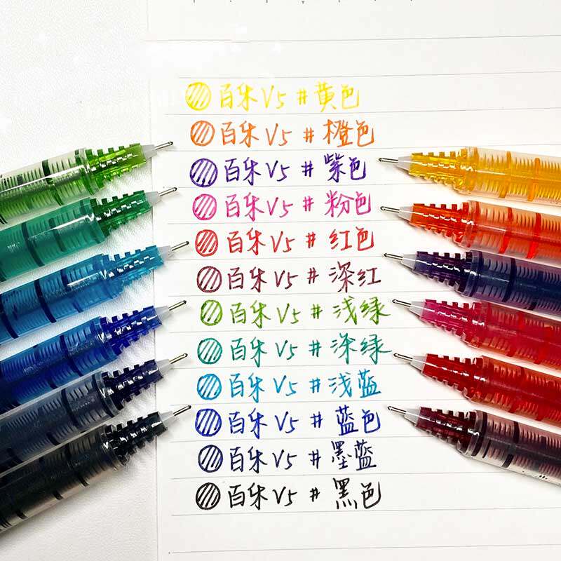 パイロット V5 液体インクローラーボールペン、美的デザイン - Pilot Pen G2 のレビューと価格